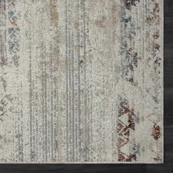 Outlet Kirklands Home Distressed Medallion Washable Area Rug, 5x7 Ivory