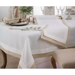 Clearance Kirklands Home Double Layered Placemats, Set of 4 Ivory