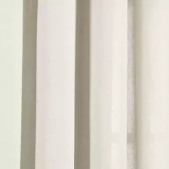 Online Kirklands Home Faux Linen Curtain Panel Set, 84 in. Ivory