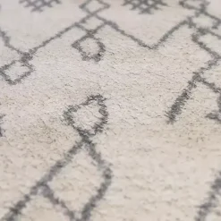 Kirklands Home Geometric Area Rug, 5x8 Ivory