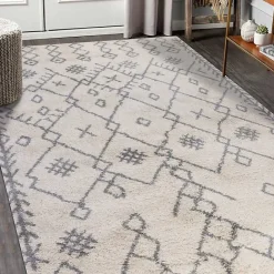 Best Kirklands Home Geometric Area Rug, 8x10 Ivory