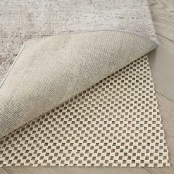 Outlet Kirklands Home Gridlock Non-Slip Rug Pad, 2x8 Ivory