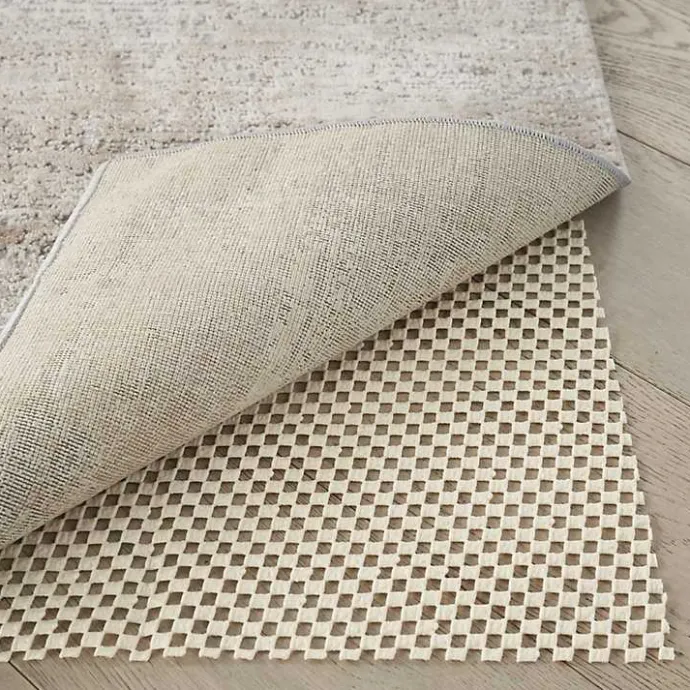 Outlet Kirklands Home Gridlock Non-Slip Rug Pad, 2x8 Ivory