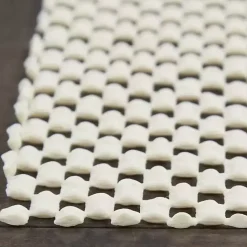 New Kirklands Home Gridlock Non-Slip Rug Pad, 6x9 Ivory