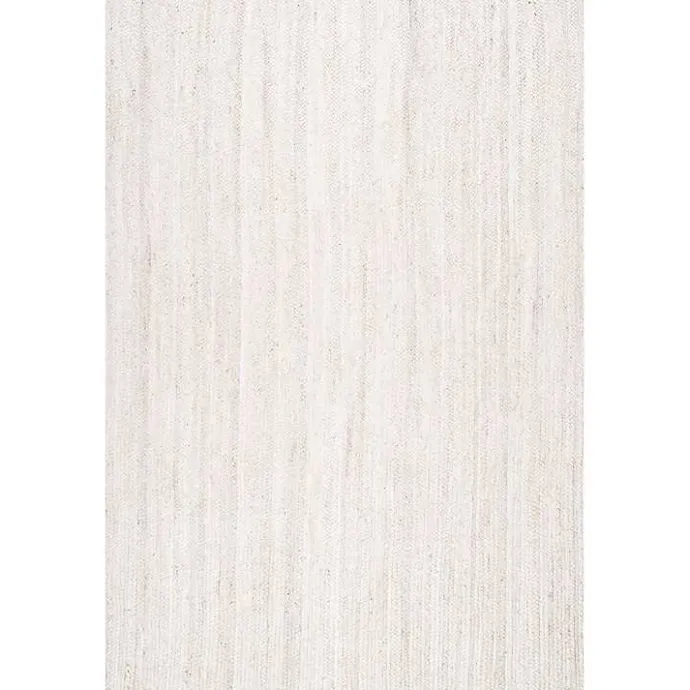 Online Kirklands Home Hand Woven Rigo Jute Area Rug, 9x12 Ivory