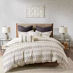 Discount Kirklands Home Ivory Jacquard Full/Queen 3-pc. Comforter Set
