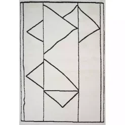 Hot Kirklands Home Ivory Moroccan Area Rug, 7x9