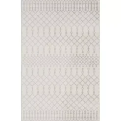 Clearance Kirklands Home Moroccan Washable Area Rug, 3x5 Ivory
