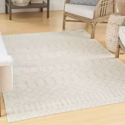 Outlet Kirklands Home Moroccan Washable Area Rug, 6x9 Ivory