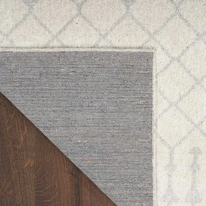 Kirklands Home Moroccan Washable Runner, 2x12 Ivory