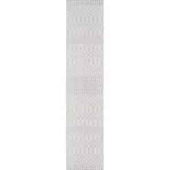 Hot Kirklands Home Moroccan Washable Runner, 2x8 Ivory