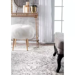 Discount Kirklands Home Odell Area Rug, 8x10 Ivory