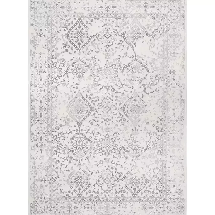 Kirklands Home Ivory Odell Vintage Area Rug, 5x7