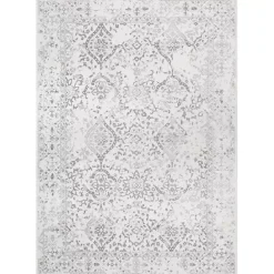 New Kirklands Home Ivory Odell Vintage Area Rug, 4x6