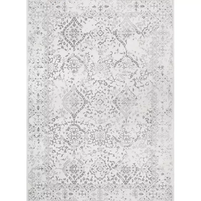 New Kirklands Home Ivory Odell Vintage Area Rug, 4x6