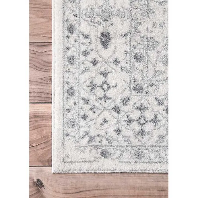 New Kirklands Home Ivory Odell Vintage Area Rug, 4x6
