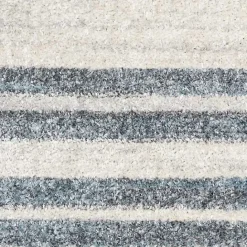 Kirklands Home Ivory Striated Sphere Washable Runner, 2x10