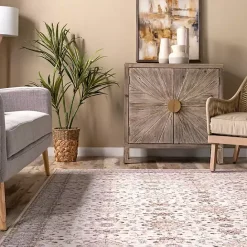 Outlet Kirklands Home Transitional Floral Area Rug, 8x10 Ivory