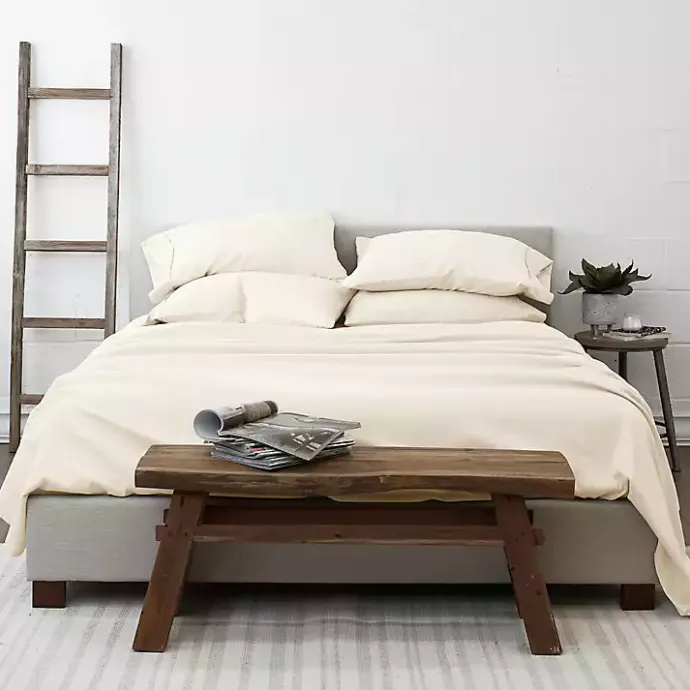 Sale Kirklands Home Ultra Soft 6-pc. Queen Sheet Set Ivory