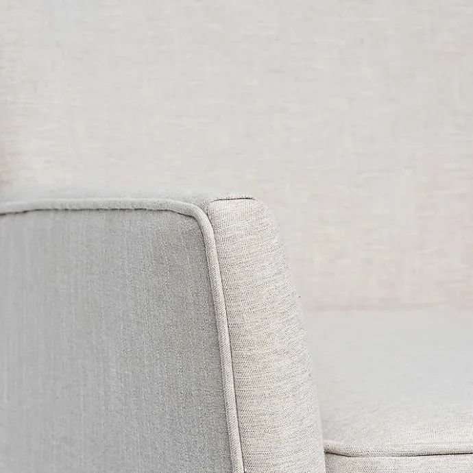 Best Kirklands Home Upholstered Armchair Ivory