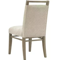 Clearance Kirklands Home Upholstered Wooden Dining Chairs, Set of 2 Ivory