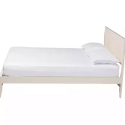 Online Kirklands Home Wood Fluted Headboard Primrose King Bed Ivory