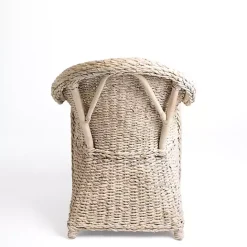 Best Kirklands Home Woven Rattan Dining Chair Ivory