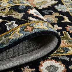 Online Kirklands Home Jackson Black Hand-Tufted Area Rug, 5x7
