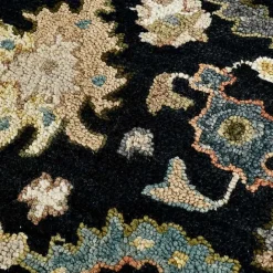 Online Kirklands Home Jackson Black Hand-Tufted Area Rug, 5x7