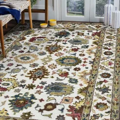 Hot Kirklands Home Jackson Ivory Hand-Tufted Area Rug, 5x7