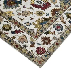 Hot Kirklands Home Jackson Ivory Hand-Tufted Area Rug, 5x7