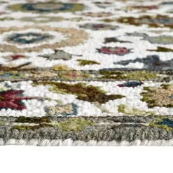 Hot Kirklands Home Jackson Ivory Hand-Tufted Area Rug, 5x7