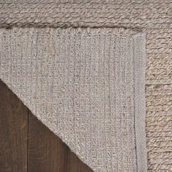 Kirklands Home Jaxon Natural Jute Area Rug, 4x6 Gray
