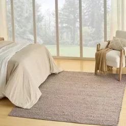 Discount Kirklands Home Jaxon Natural Jute Area Rug, 5x7 Gray