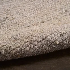 Discount Kirklands Home Jaxon Natural Jute Area Rug, 5x7 Gray