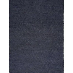 New Kirklands Home Jaxon Navy Natural Jute Area Rug, 5x7 Blue