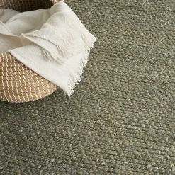 Outlet Kirklands Home Jaxon Sage Natural Jute Area Rug, 4x6 Green