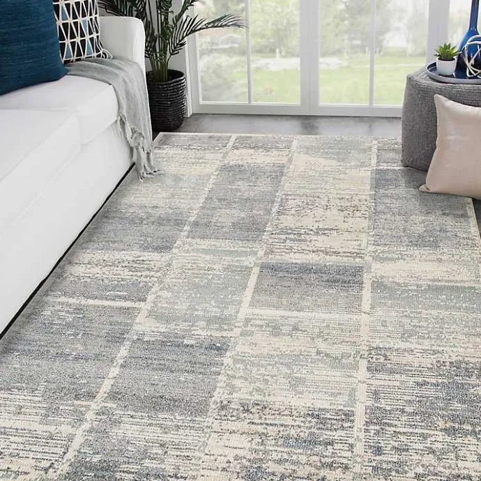 Discount Kirklands Home Jordan Aly Modern Area Rug, 6x9 Gray