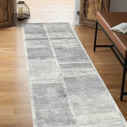 Discount Kirklands Home Jordan Aly Modern Runner, 2x10 Gray