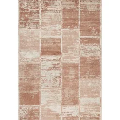 Discount Kirklands Home Jordan Aly Sand Modern Area Rug, 6x9 Red