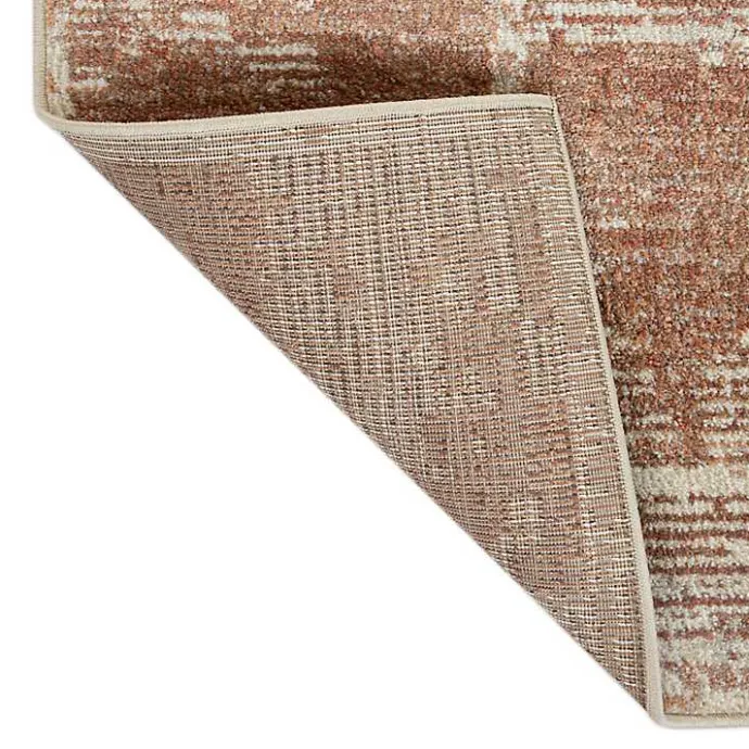 Discount Kirklands Home Jordan Aly Sand Modern Area Rug, 6x9 Red