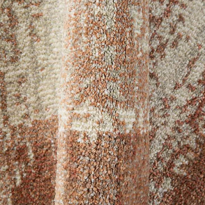 Discount Kirklands Home Jordan Aly Sand Modern Area Rug, 6x9 Red