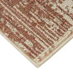 New Kirklands Home Jordan Aly Sand Modern Area Rug, 7x10 Red