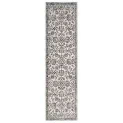 Discount Kirklands Home Jordan Bea Charcoal Runner, 2x10