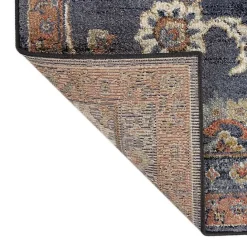 Best Kirklands Home Jordan Bea Navy Blue Area Rug, 6x9