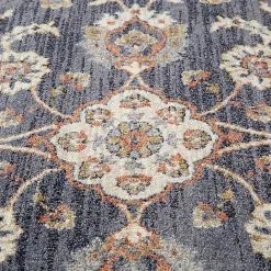 Best Kirklands Home Jordan Bea Navy Blue Area Rug, 6x9