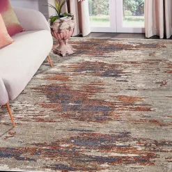 Discount Kirklands Home Jordan Delia Beige Area Rug, 6x9 Multi