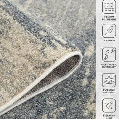 New Kirklands Home Jordan Delia Modern Runner, 2x10 Gray