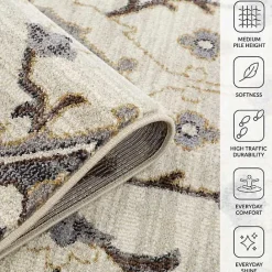 Clearance Kirklands Home Jordan Eva Medallion Area Rug, 7x10