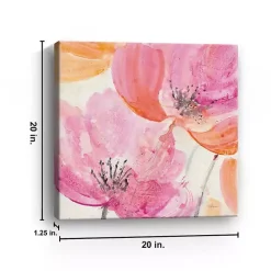 Discount Kirklands Home Joyous I Canvas Art Print Pink